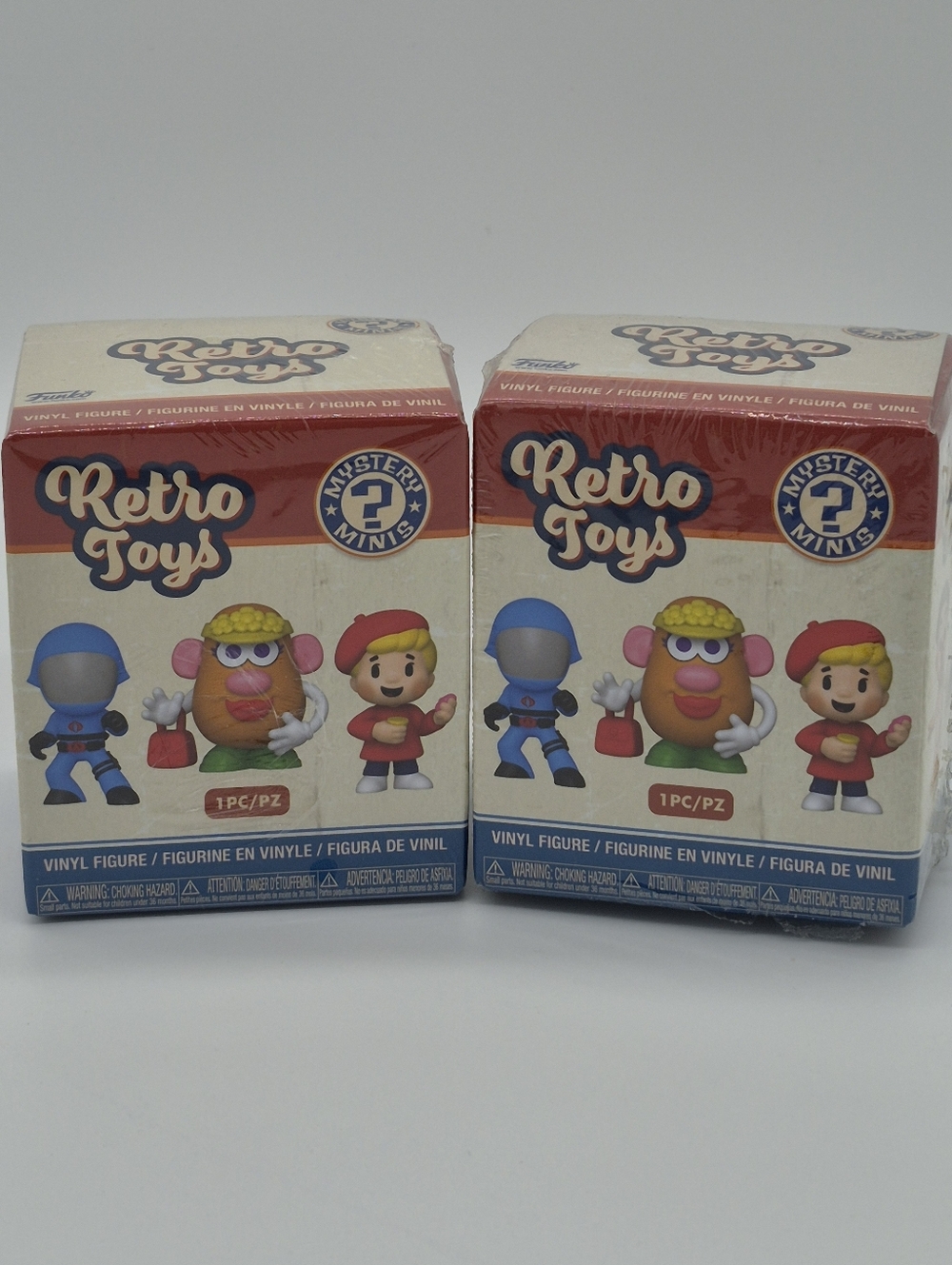 Funko Retro Toys Mystery Minis Lot of 2 Sealed Blind Box Figures